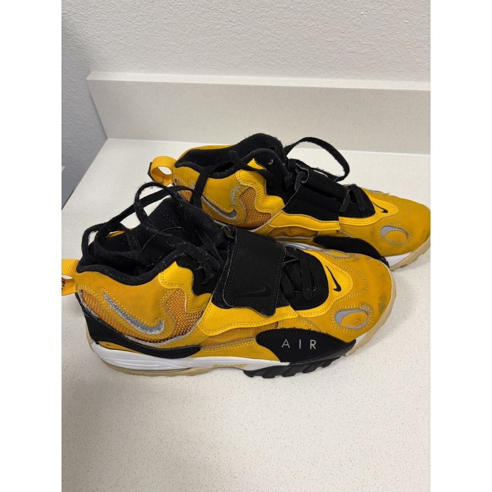 Size 10.5 Nike Airmax Speed Turf Steelers Men's Yellow/Black/White